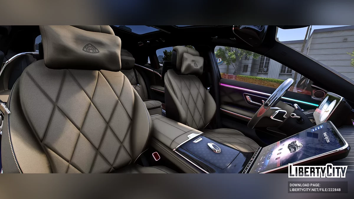 Mercedes Maybach S 680 Night Series / GTA 5