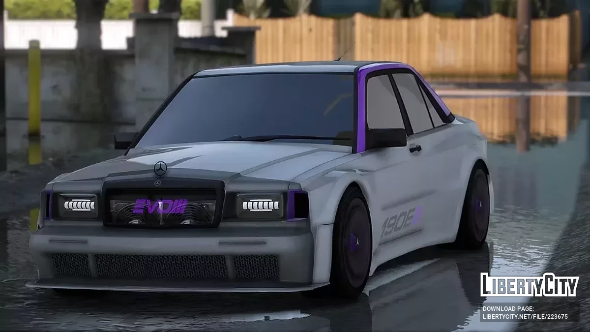 Mercedes-Benz AMG 190E EVO 3 Retro / GTA 5