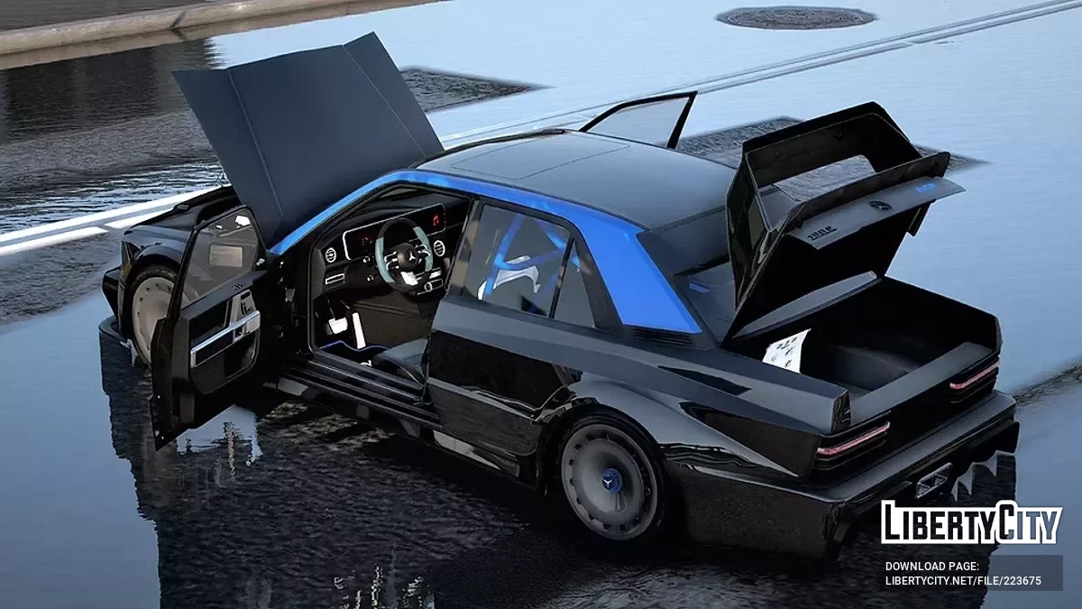 Mercedes-Benz AMG 190E EVO 3 Retro / GTA 5
