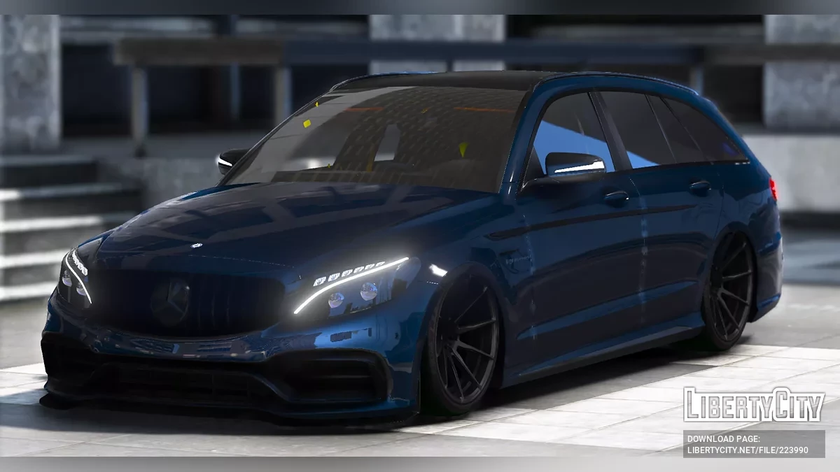 Mercedes Benz AMG C63s V8 Biturbo 6 seater / GTA 5