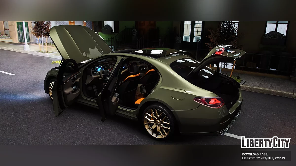 Mercedes E350 2025 / GTA 5