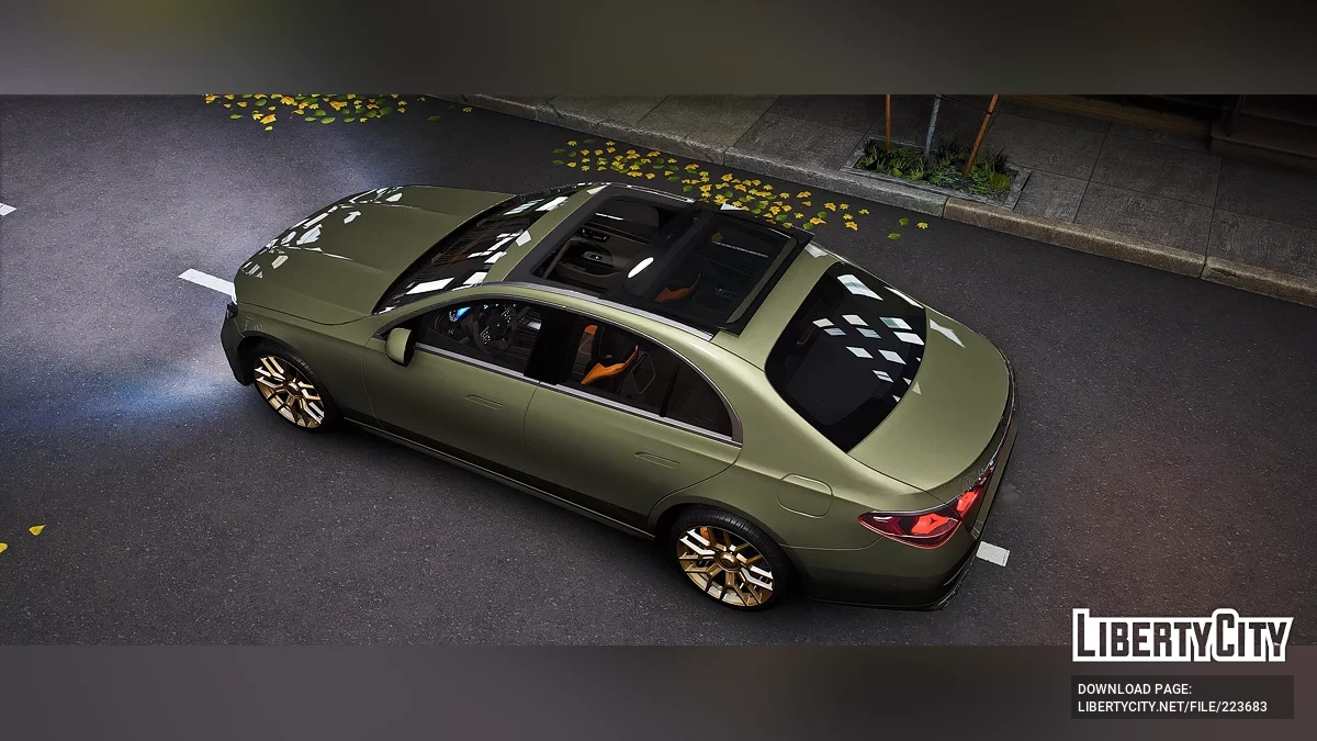 Mercedes E350 2025 / GTA 5