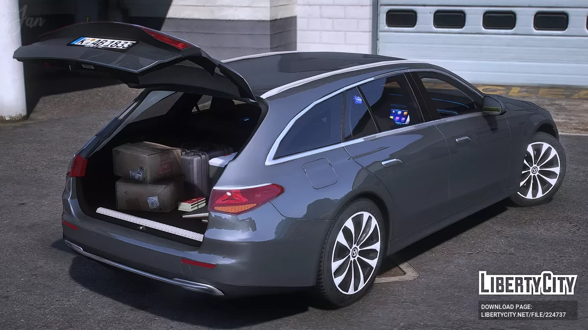 2023 Mercedes-Benz E-Klasse 220d Polizei / GTA 5