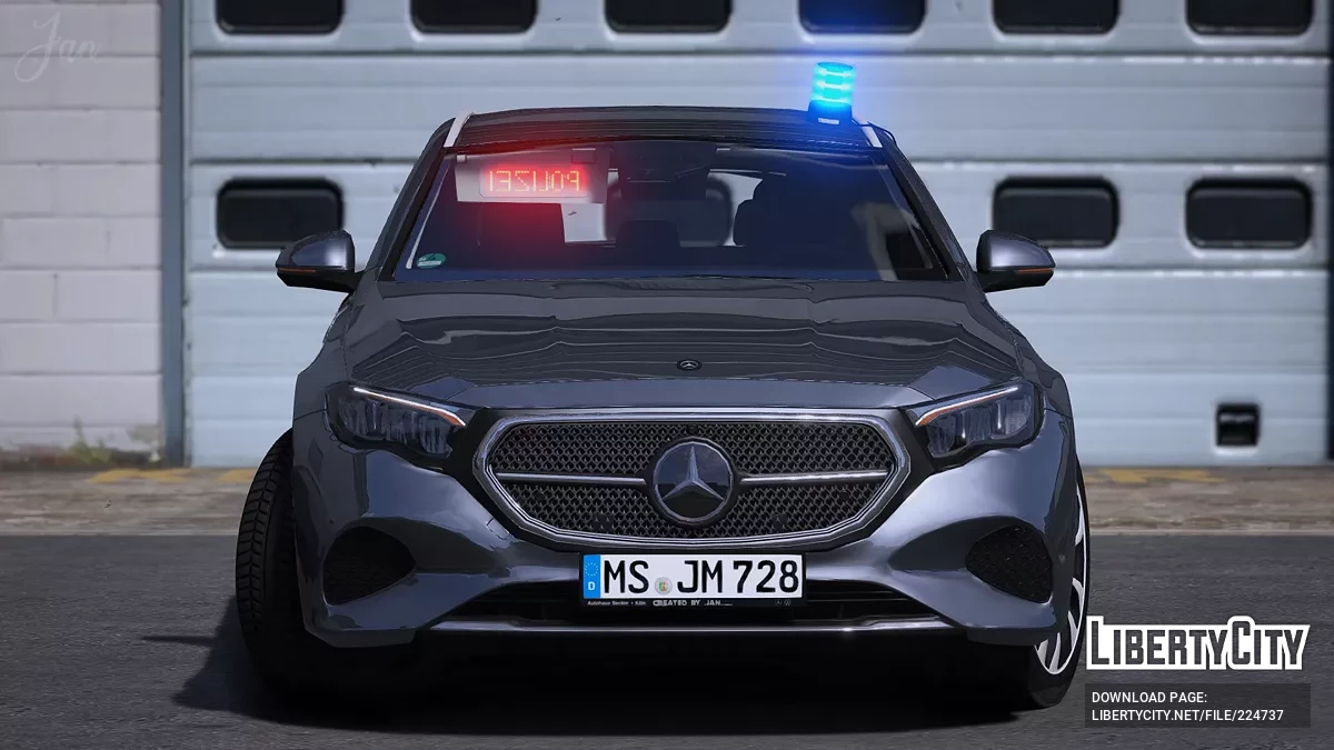 2023 Mercedes-Benz E-Klasse 220d Polizei / GTA 5