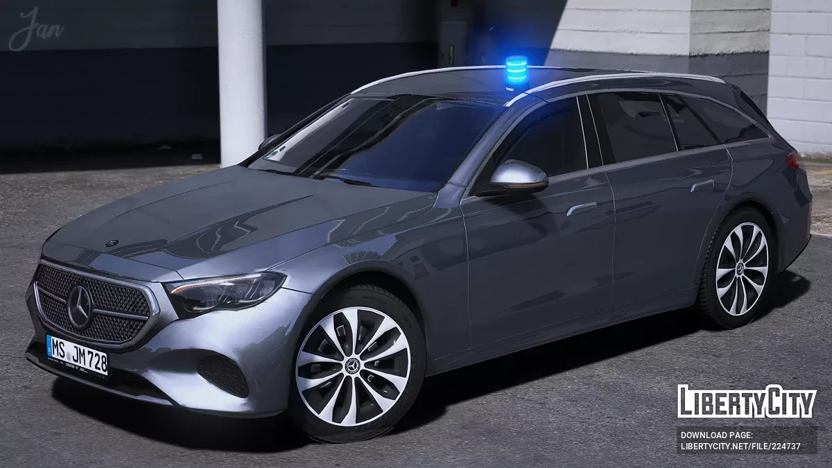2023 Mercedes-Benz E-Klasse 220d Polizei / GTA 5