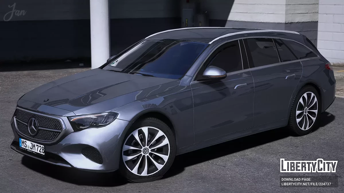 2023 Mercedes-Benz E-Klasse 220d Polizei / GTA 5
