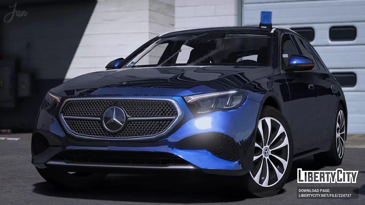 2023 Mercedes-Benz E-Klasse 220d Polizei / GTA 5