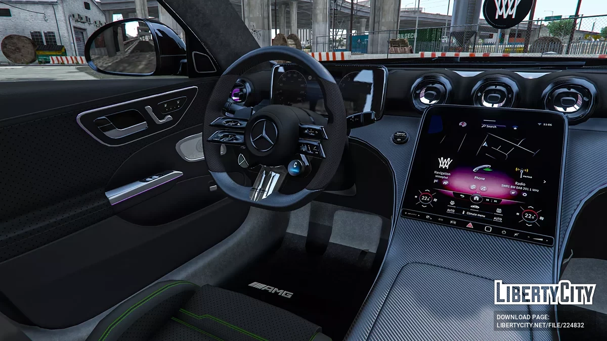 Mercedes-Benz C63S AMG PERFORMANCE 2023 / GTA 5