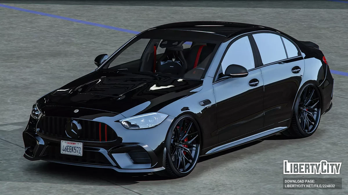 Mercedes-Benz C63S AMG PERFORMANCE 2023 / GTA 5
