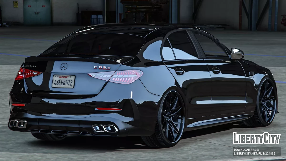Mercedes-Benz C63S AMG PERFORMANCE 2023 / GTA 5