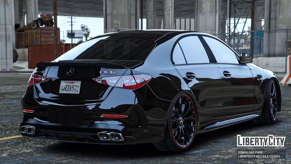 Mercedes-Benz C63S AMG PERFORMANCE 2023 / GTA 5