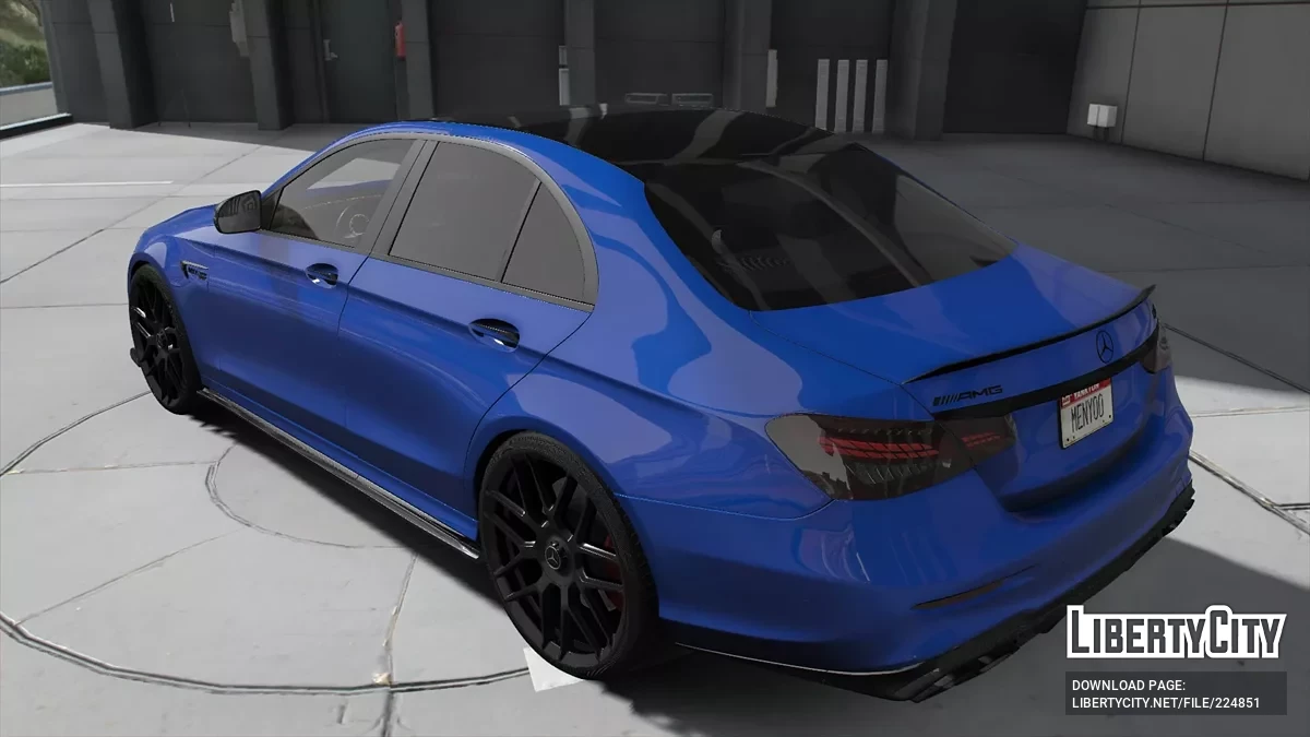 Mercedes-Benz E63s AMG 2022 v2 / GTA 5