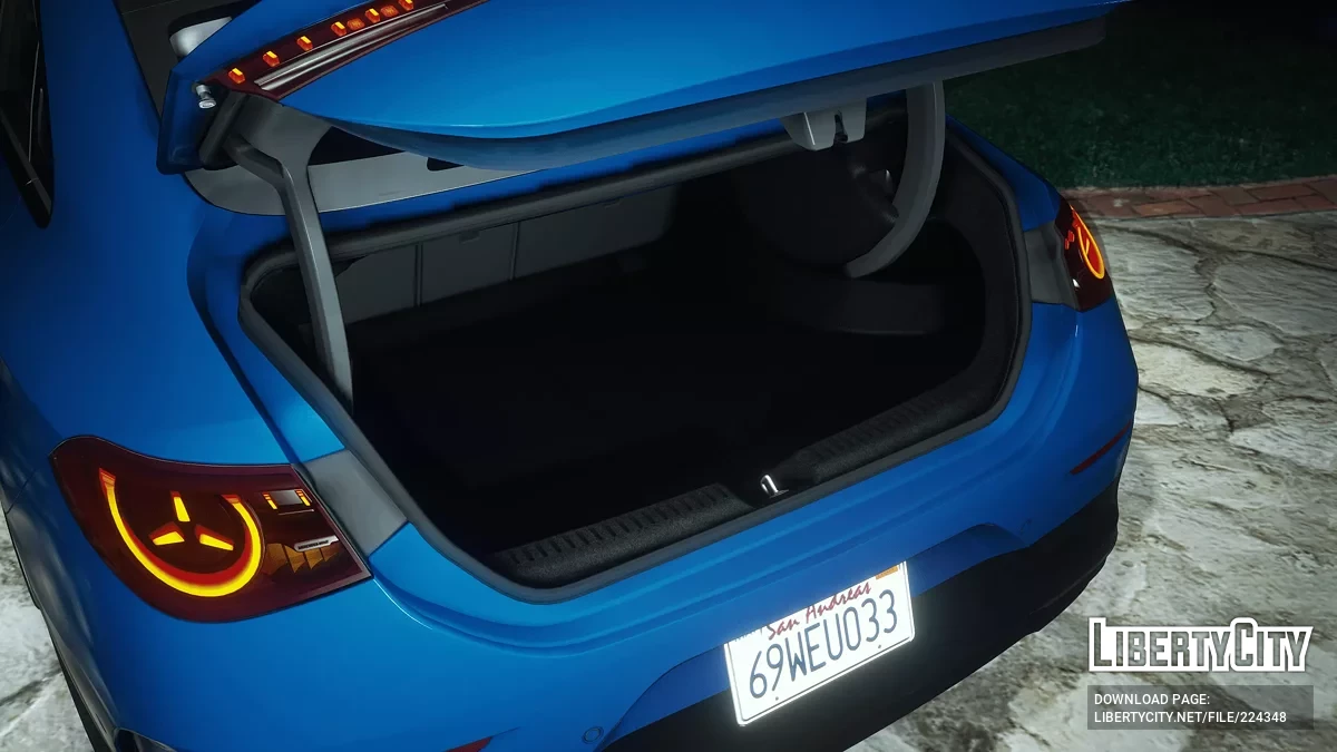 Mercedes CLA EV 2025 [Дополнение / Замена | Тюнинг | Шаблон | FiveM] v1.0 / GTA 5