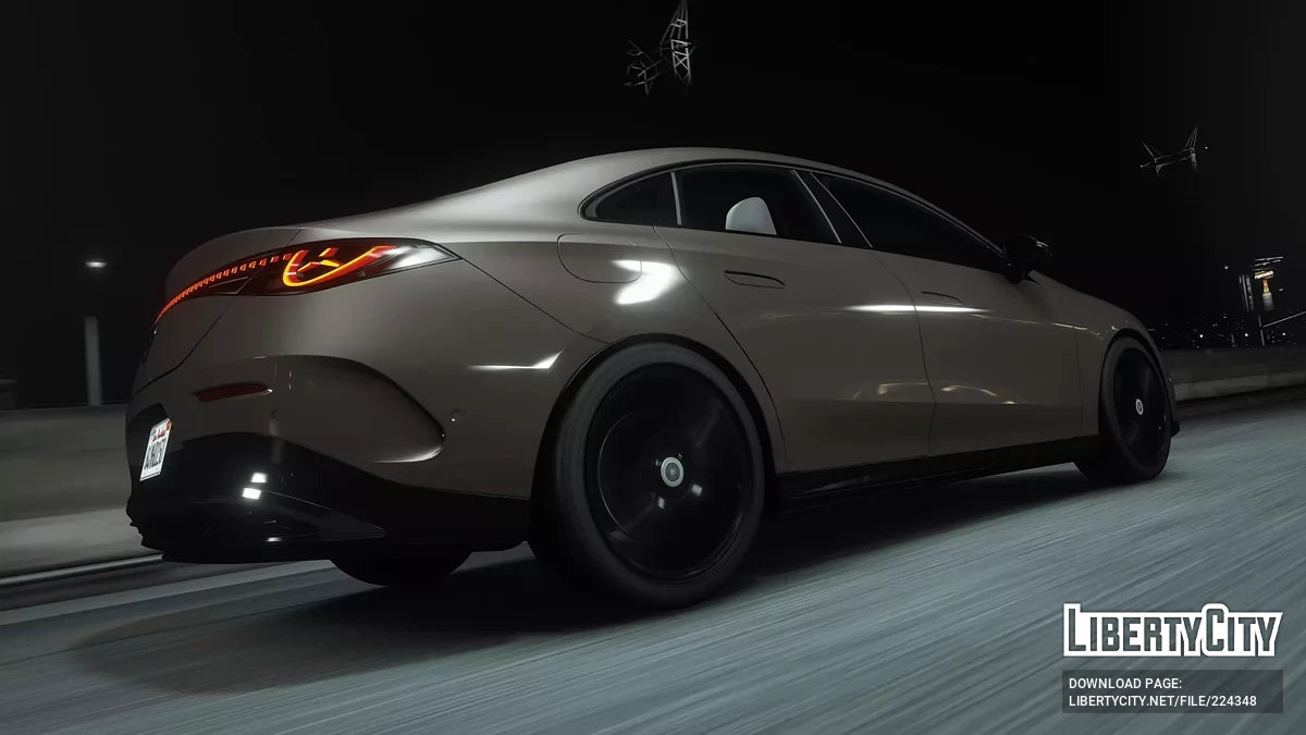 Mercedes CLA EV 2025 [Дополнение / Замена | Тюнинг | Шаблон | FiveM] v1.0 / GTA 5