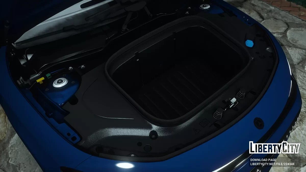 Mercedes CLA EV 2025 [Дополнение / Замена | Тюнинг | Шаблон | FiveM] v1.0 / GTA 5