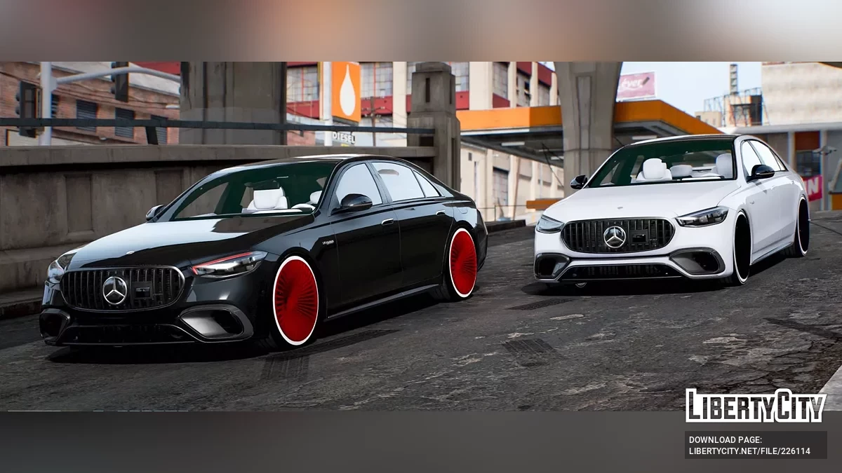 2023 Mercedes S63 Pack Forgiato / GTA 5