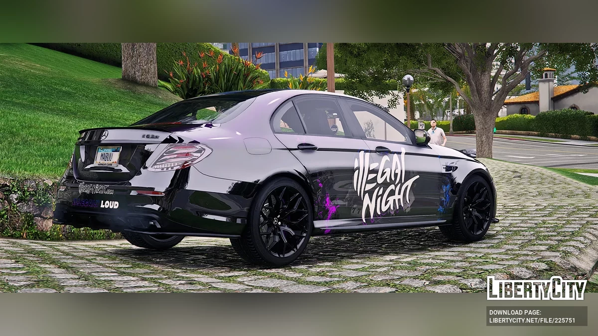 Mercedes-Benz E63s AMG W213 Illegal Night / GTA 5