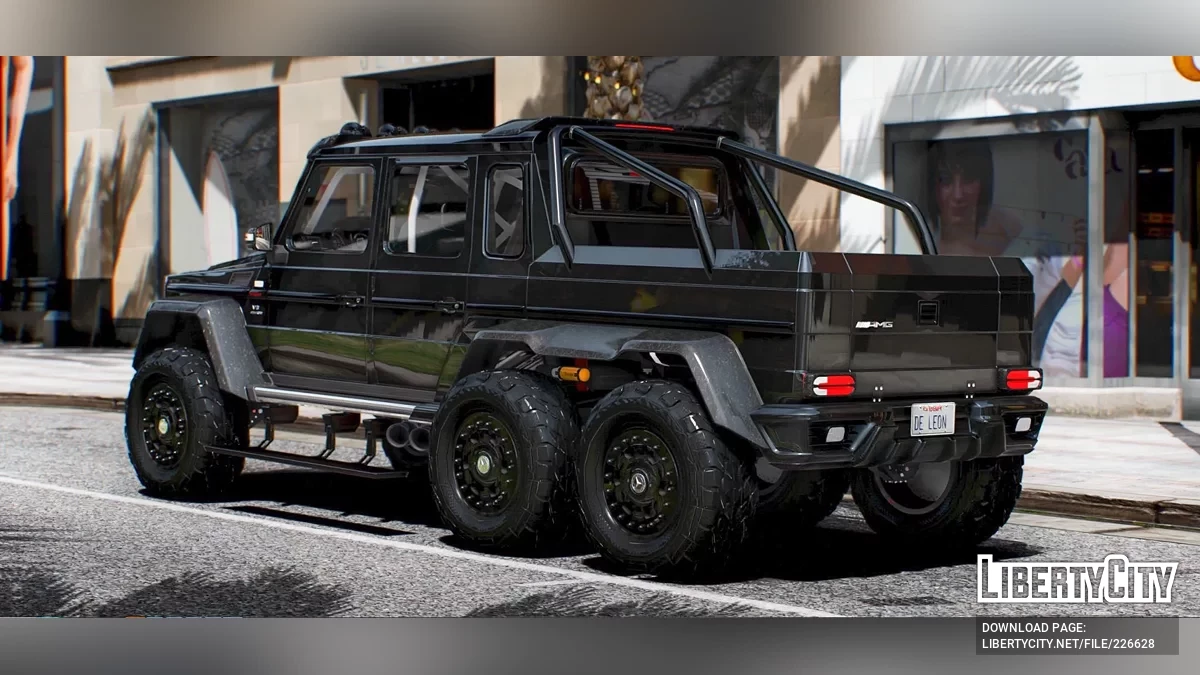 Mercedes Benz G63 AMG 6x6 AMG Offroad Adventure Brabus Mansory / GTA 5