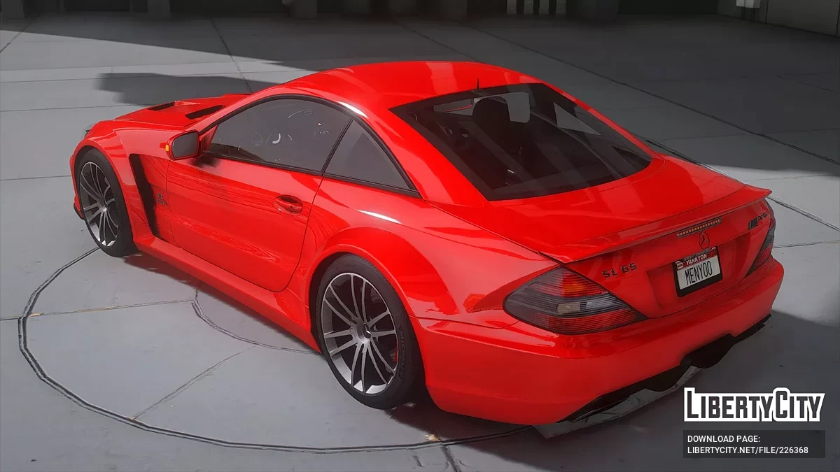 Mercedes-Benz SL65 AMG Black Series Glow / GTA 5