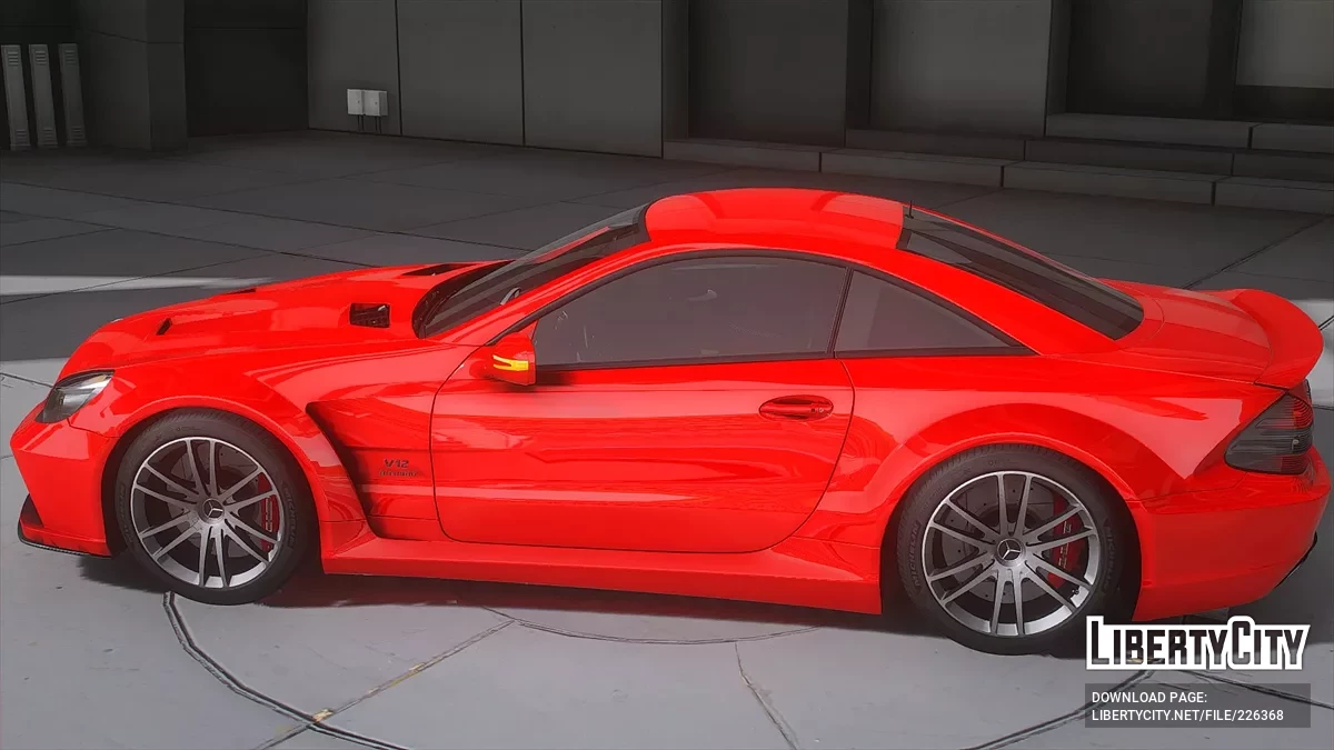 Mercedes-Benz SL65 AMG Black Series Glow / GTA 5