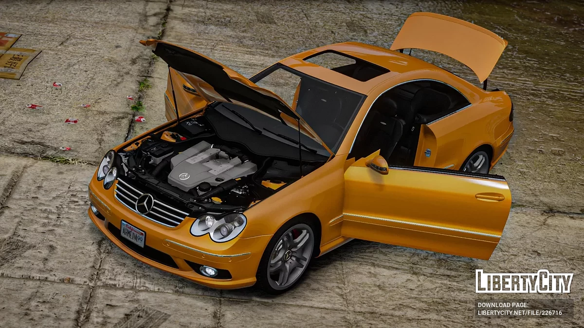 2009 Mercedes-AMG CLK55 (W209) / GTA 5