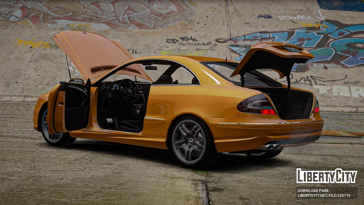 2009 Mercedes-AMG CLK55 (W209) / GTA 5