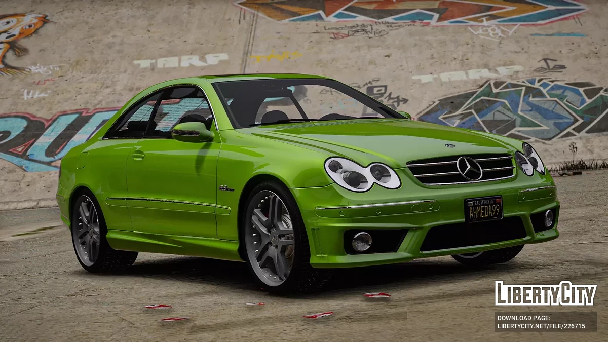 2009 Mercedes-AMG CLK63 (W209) / GTA 5