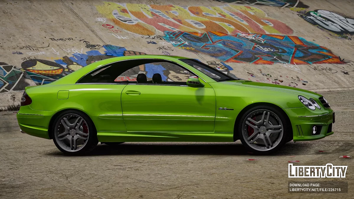 2009 Mercedes-AMG CLK63 (W209) / GTA 5
