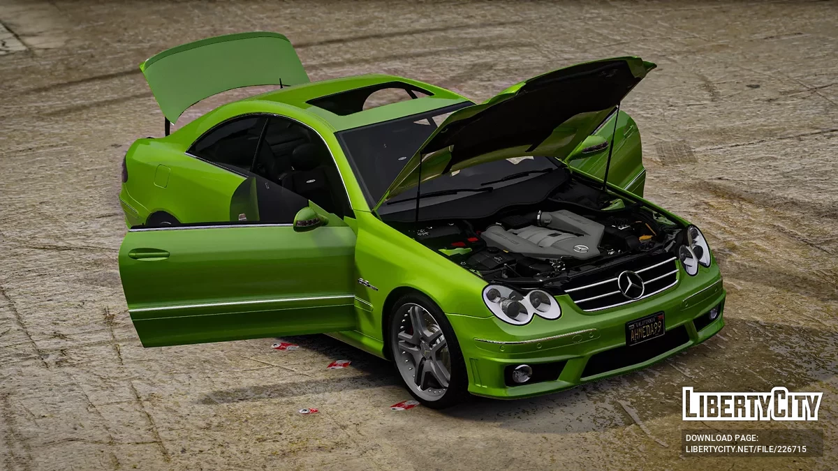 2009 Mercedes-AMG CLK63 (W209) / GTA 5