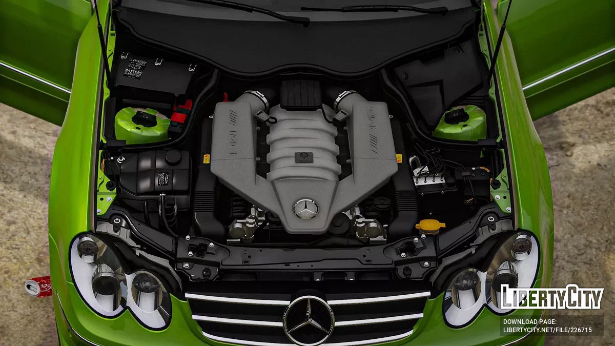 2009 Mercedes-AMG CLK63 (W209) / GTA 5
