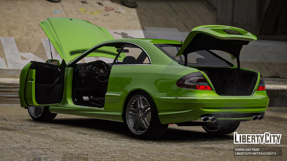 2009 Mercedes-AMG CLK63 (W209) / GTA 5