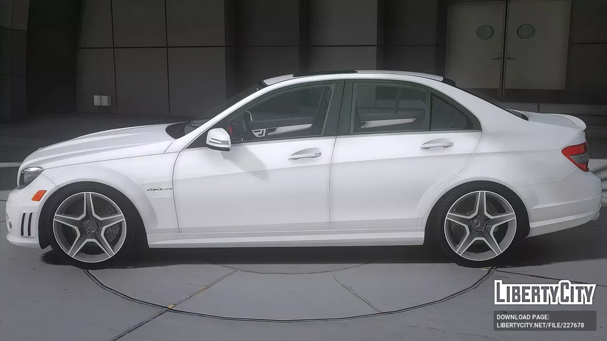 Mercedes-Benz C63 W204 AMG / GTA 5