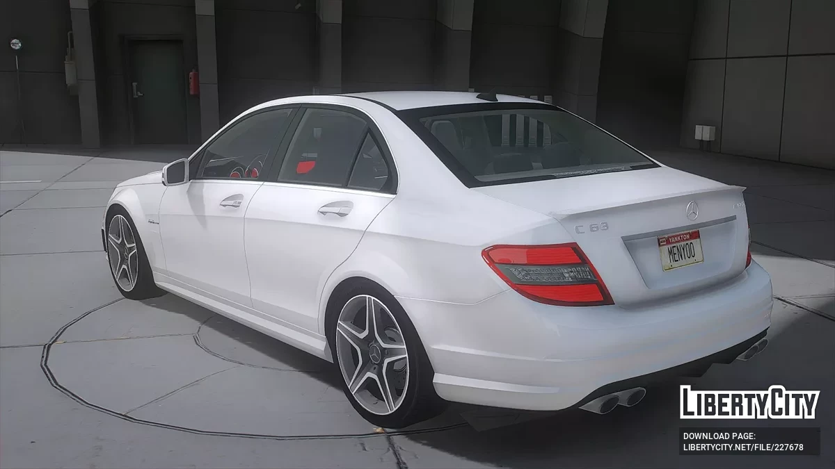 Mercedes-Benz C63 W204 AMG / GTA 5