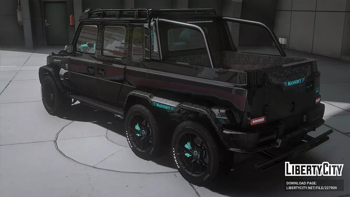 Mercedes-Benz P900 6X6 / GTA 5