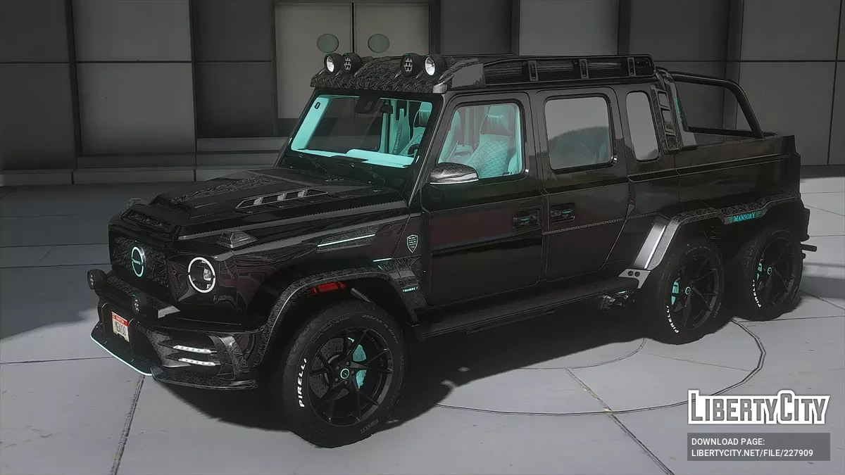 Mercedes-Benz P900 6X6 / GTA 5