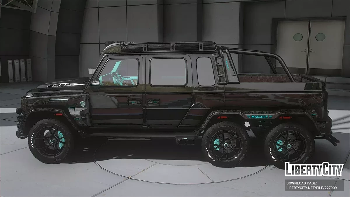 Mercedes-Benz P900 6X6 / GTA 5
