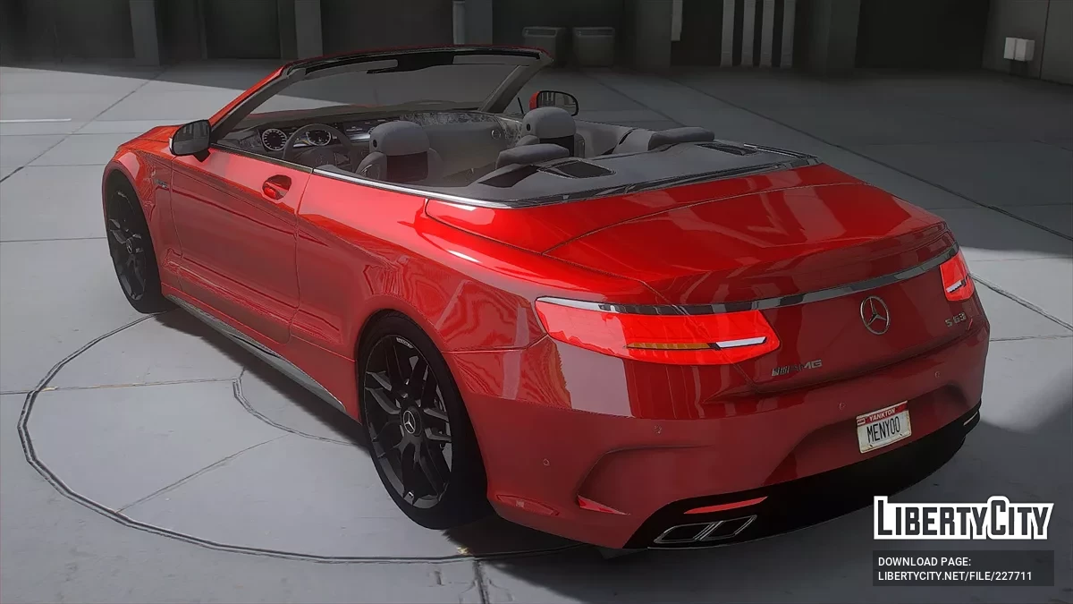 Mercedes-Benz S63 AMG 2018 / GTA 5
