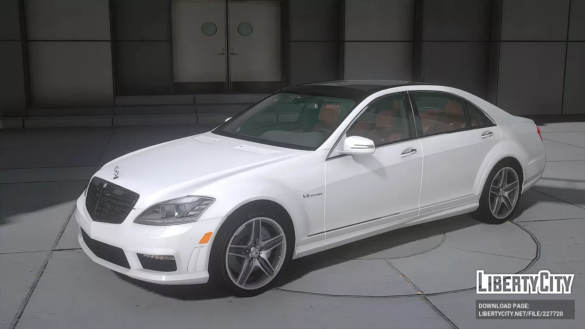 Mercedes-Benz S63 AMG (W221) / GTA 5