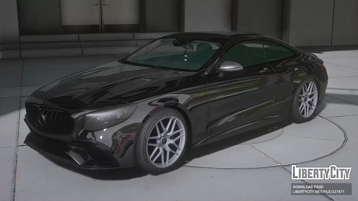 Mercedes-Benz S63 Coupe Tuned / GTA 5