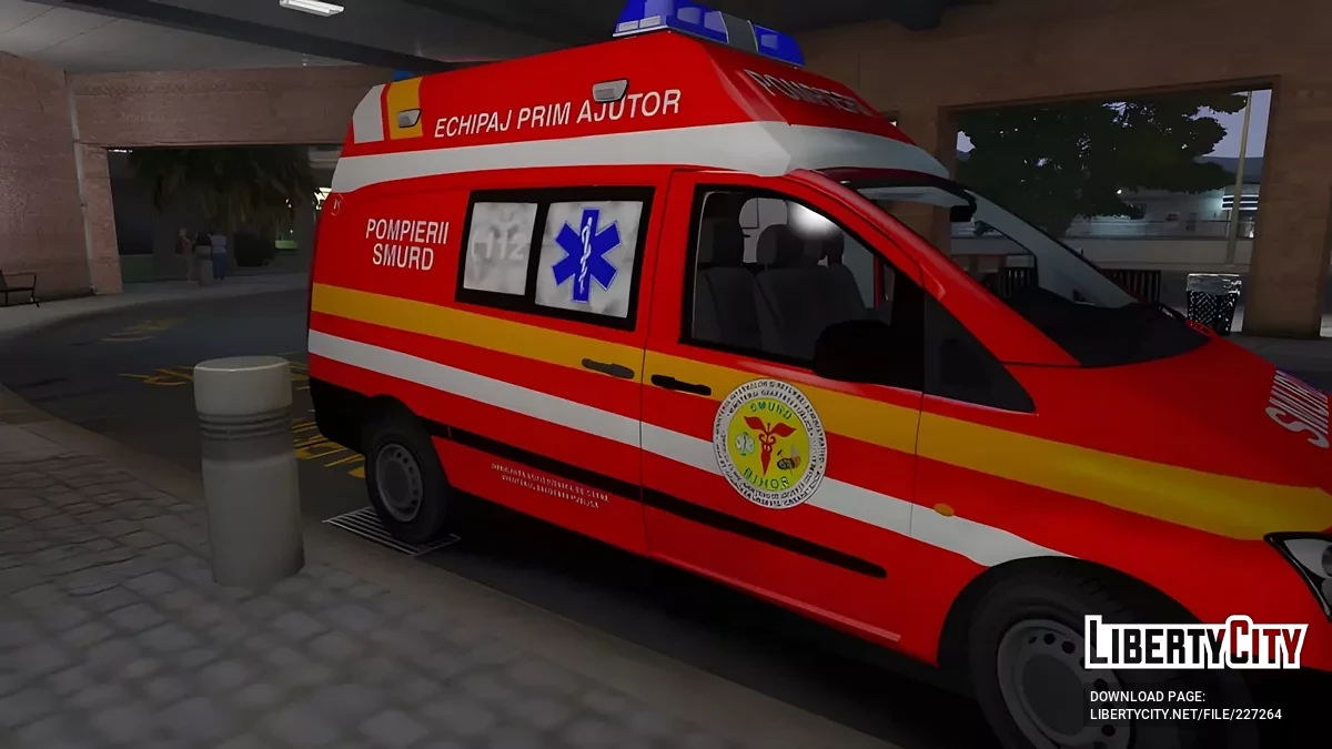 Mercedes-Benz Vito Smurd / GTA 5