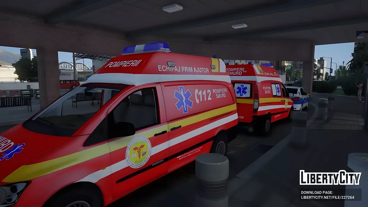 Mercedes-Benz Vito Smurd / GTA 5
