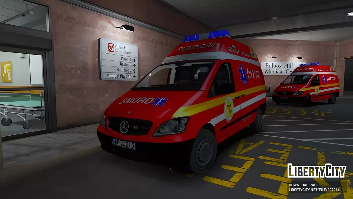 Mercedes-Benz Vito Smurd / GTA 5