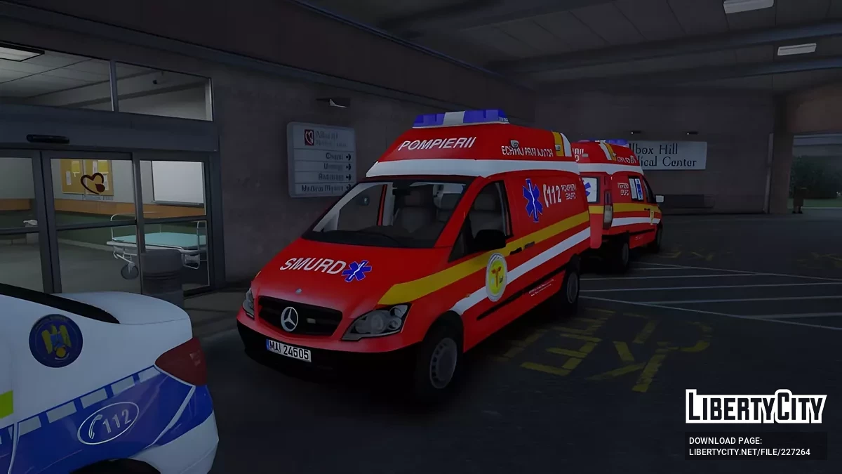 Mercedes-Benz Vito Smurd / GTA 5