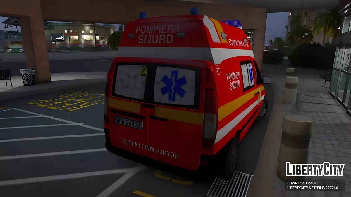 Mercedes-Benz Vito Smurd / GTA 5