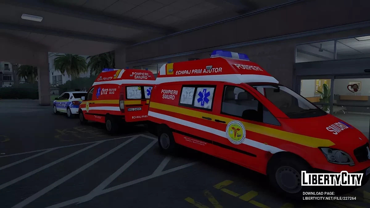 Mercedes-Benz Vito Smurd / GTA 5