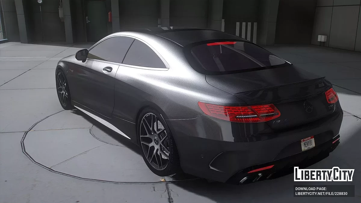 Mercedes-Benz AMG S63 Coupe / GTA 5