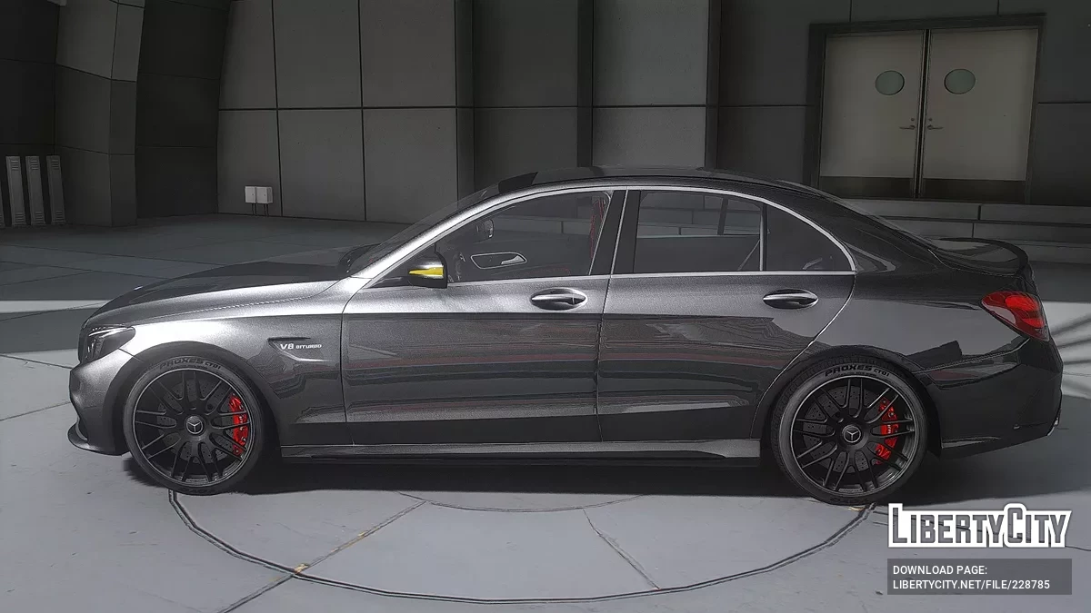 Mercedes-Benz C63 W205 AMG / GTA 5