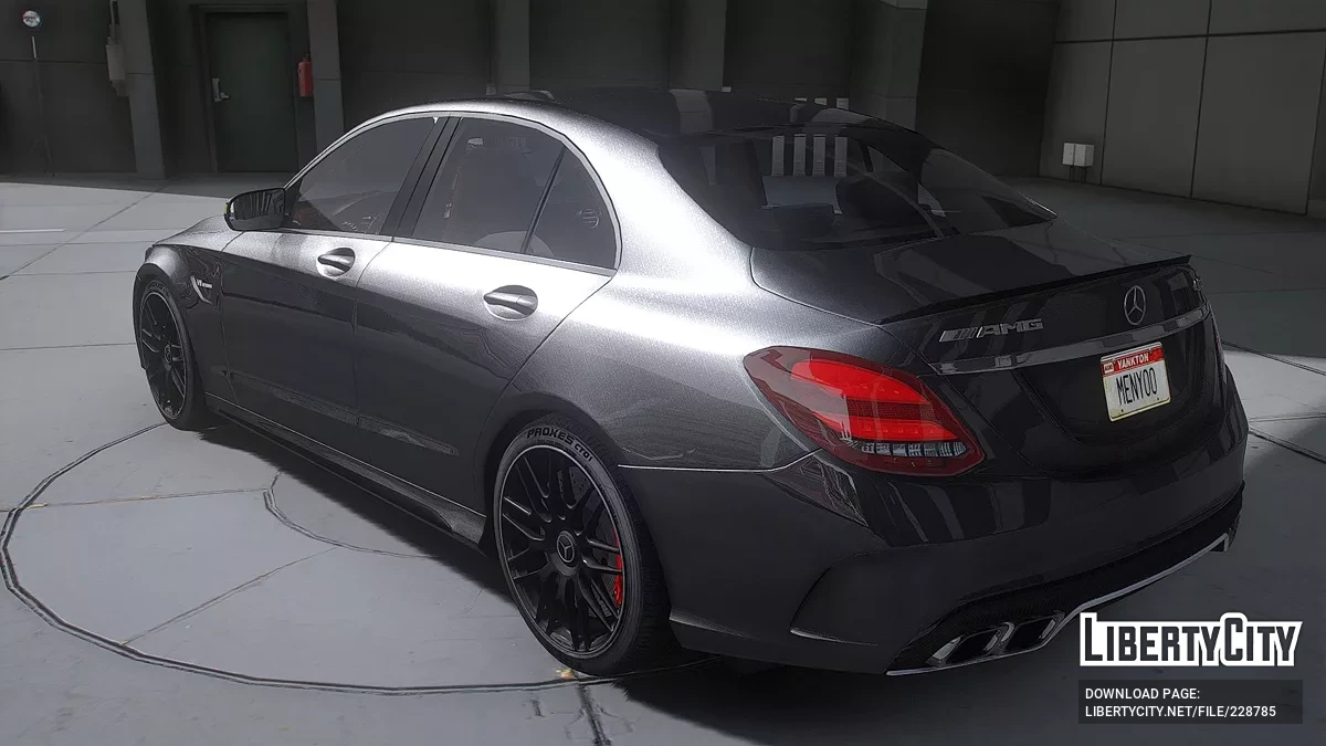 Mercedes-Benz C63 W205 AMG / GTA 5