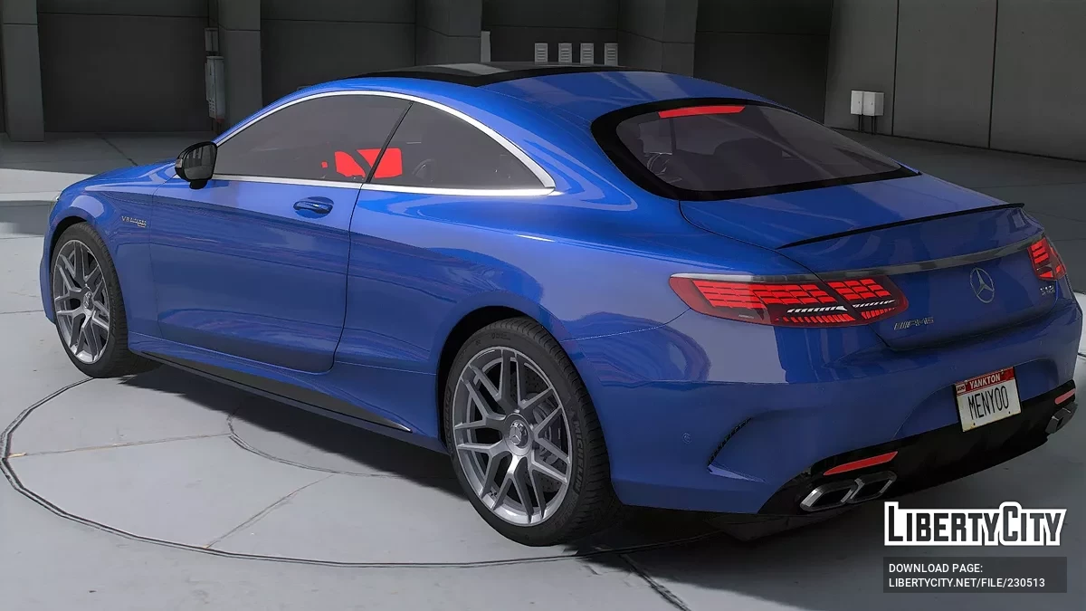 Mercedes-Benz AMG S63 Coupe 4MATIC+ / GTA 5