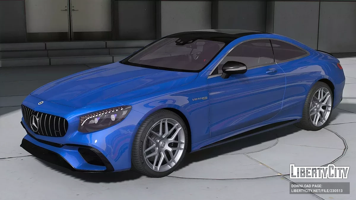 Mercedes-Benz AMG S63 Coupe 4MATIC+ / GTA 5